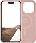 D. Bramante dbramante1928 Monaco - Back cover for mobile phone - MagSafe-compatibility - plast, silicone - pink sand - for Apple iPhone 15 Pro