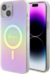 Guess IML Iridescent MagSafe Back Case for Apple iPhone 15 Plus