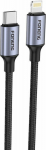 Kabel USB Foneng USB-C - Lightning 1.2 m Czarny (X95 1.2m C-L)