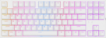 GNS Genesis | THOR 404 TKL | Mechanical Gaming Keyboard | Wired | US | RGB | White | USB-A | Gateron Yellow Pro