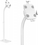 Maclean Universal tablet floor holder with lock 7.9-11 cali MC-467W White