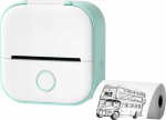 Label Printer Phomemo T02 Bluetooth Thermal Printer For Photos Stickers Notes Labels / White - Zielona