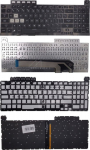 Keyboard ASUS FA506, FA706, US, with RGB backlight