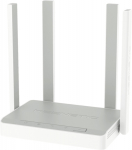 KEENETIC Speedster AC1200 Mesh-WLAN-5-Router/Extender with a 4-Gigabit port smart switch, Wi-Fi 5 (802.11ac), Dual-Band (2.4 GHz/5 GHz), Ethernet/LAN, Wei&szlig;, Tabletop router