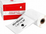 Phomemo Papier Przylepny Naklejki 40x60mm White 1x Roll do Phomemo M110 M120 M200 M220 M221 / XP-4060-130