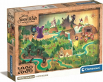 Clementoni Puzzle Compact Story Snow White Map 1000 element&oacute;w