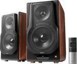 Edifier Premium 2.0 Speaker System | S3000MK II | Bluetooth | Wireless connection | Brown
