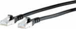 METZ CONNECT Patchkabel Cat.6a AWG26 schwarz - Kabel - Netzwerk