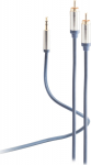 Shiverpeaks Audio Klinkenkabel 3.5mm auf 2xCinchStecker 1.5m