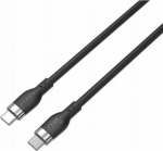 Kabel USB HyperDrive USB-C - USB-C 2 m Czarny (HJ4002BKGL)