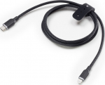 Zagg mophie charge stream - Lightning cable - 24 pin USB-C male to Lightning male - 3 m - svart - USB Power Delivery (60W)