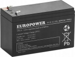 Akumulator AGM EUROPOWER series EV 12V 8Ah/C10 (Lifespan 6-9 lat) T1