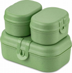Koziol Lunchbox PASCAL READY MINI, zestaw 3 containers, KOZIOL