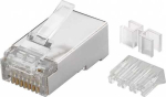Wentronic Goobay 72502 cable collector RJ-45 Silver