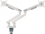 Alterzone Arm Duo Aluminum Monitor Arm, wei&szlig;
