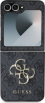 Guess PU 4G Metal Logo Case for Samsung Galaxy Z Flip 6 / 7 FE