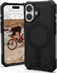 Kaitse&uuml;mbris Essential Armor, Apple iPhone 16, must, MagSafe, Urban Armor Gear (UAG)