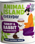 ANIMAL ISLAND Everyday Turkey and rabbit - wet dog food - 800g