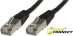 MicroConnect S/FTP CAT6 3m Black LSZH, PiMF (Pairs in metal foil)