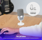 Endorph Solum microphone Voice S Onyx White (EY1B015)