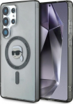 Karl Lagerfeld Button Karl Head Printed Logo MagSafe Case for Samsung Galaxy S25 Ultra