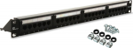 PATCH PANEL UTP CAT.5E 24 PORTY PGF-5EUTP24-B4 GETFORT