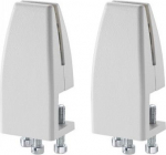 NEOMOUNTS DESK CLAMP FOR NS-GLSPROTECTXXX - FOR 8-25 MM DESK THICKNESS - SET OF 2, WHITE