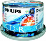 1x50 Philips CD-R 80Min 700MB 52x SP