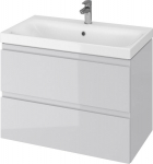 Cersanit Moduo cabinet 80 cm gray under-basin S590-007-ECO