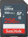 SANDISK ULTRA 256GB SDXC, MEMORY CARD 100MB/S