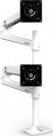 ERGOTRON LX DUAL STACKING ARM, TALL POLE BWT