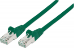 INTELLINET Patchkabel Cat6a-Stecker/Cat7-Rohkabel 10m gr&uuml;n