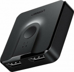 Ugreen Switch Switch 2w1 HDMI 2.0 20cm (czarny)