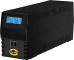 Orvaldi i650LCD USB UPS, 600VA/360W, 7Ah, 4x IEC Backup Power Supply