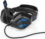 Nedis GHST250BK Stereo Gaming Headset USB Type-A / 2x 3.5 mm / 2.2m