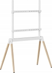 GEMBIRD TV floor stand 55 - 86inch white/wood
