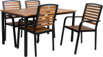 Garden furniture set DALYA table and 4 chairs