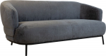 Sofa GEMALA 2.5 seater, dark grey