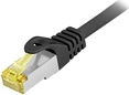 Equip Patchkabel Cat6A Outd.S/FTP 2xRJ45 7.50m black LSZH polybag