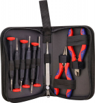 InLine Tool set for computers and electronics, 9-teilig