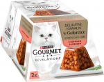 PURINA GOURMET REVELATIONS Salmon in jelly 2X57g