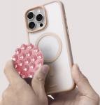 LAUT MAGADD Sticker Light Pink MagSafe comp. suction mount