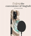 MIO Silky Dreams Magsafe Case Compatible for iPhone 16 Pro, light brown