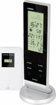 Alecto WS-1150 Wetterstation mit Funksensor Schwarz/Silber