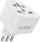 Adapter traveler SBS IT - universal - white