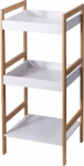 Bathroom Solutions FORMA bathroom column, bamboo construction, 36 x 33 x 80 cm