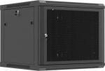 Lanberg Hanging rack installation cabinet 19 cali 9U 600x600 black perforated door ( flat pack)