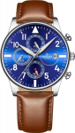 Giewont Chronograph Sapphire Men&rsquo;s Watch / brown/blue