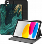 Pouch tablet 4kom.pl TECH-PROTECT LAMANO IPAD 10.9&rdquo; 10 / 2022 / 11&rdquo; 11 / 2025 GREEN AURA