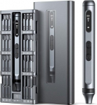 Extralink Context: Precise work during repairs and assembly The POWERLINK 50 W 1 SET electric screwdriver is a tool designed for servicing, assembly and minor repairs. The set includes 48 bits, pliers and a lever, allowing the tool to be adapted to d ...